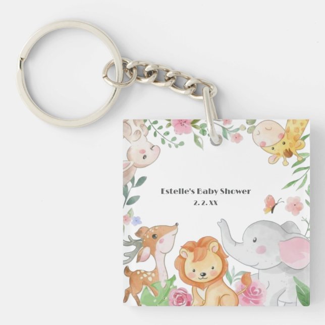 Paper Plate Keychain (Front)