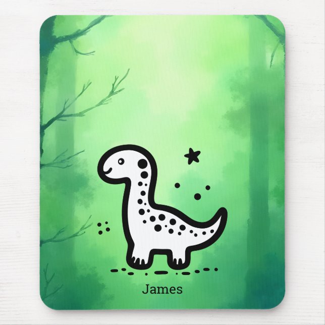 Paper Plate Mouse Pad (Front)