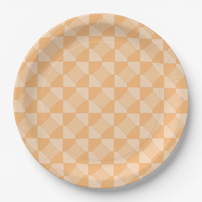 Paper Plate - Optical Spindles (Front)