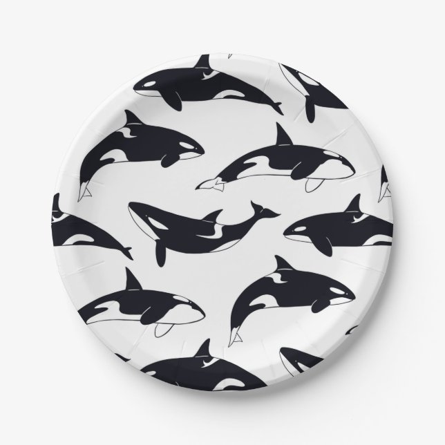 paper plate orca (Front)