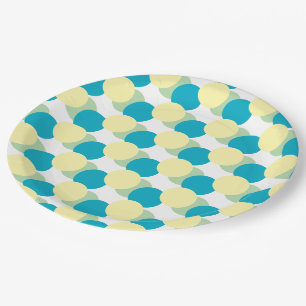 Paper Plate - Pastel Circles Overlapping