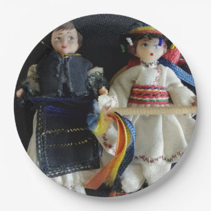 Paper Plate Romanian Wedding