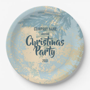 Paper Plate template Christmas