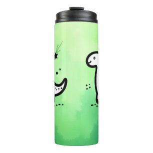 Paper Plate Thermal Tumbler