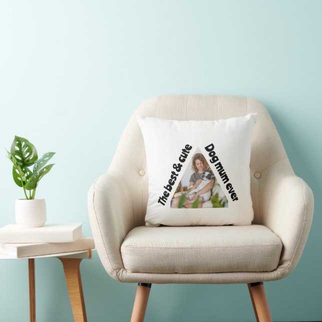 Paper Plate Throw Pillow (Chair)