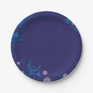 Paper Plate Water Polo Balls Pink