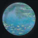 PAPER PLATE : "WATERLILIES" BY MONET<br><div class="desc">"WATERLILIES" BY CLAUDE MONET</div>