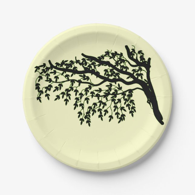 Paper Plate - Weeping Tree (Front)