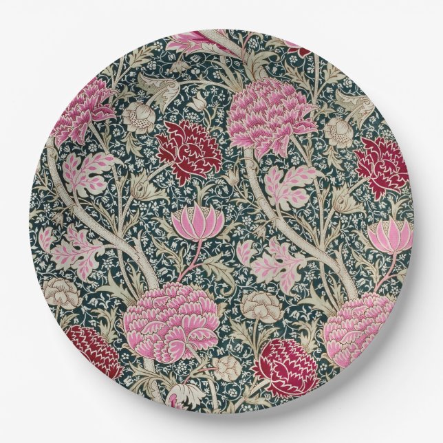 PAPER PLATE : WILLIAM MORRIS : CRAY DESIGN (Front)