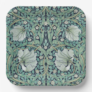 PAPER PLATE : WILLIAM MORRIS : PIMPERNEL