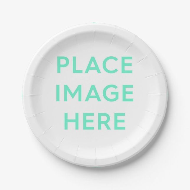 Paper Plates, 7" Plate (Front)
