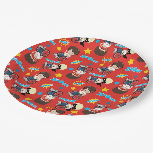 Paper Plates 9" (Angled)