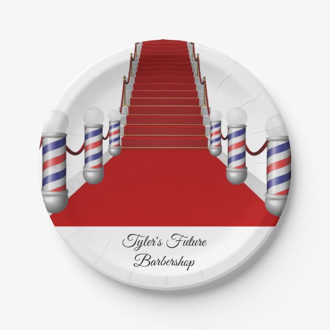 Paper Plates Barber Pole (Front)
