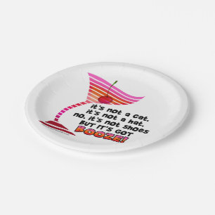 PAPER PLATES - BUT IT'S GOT BOOZE!