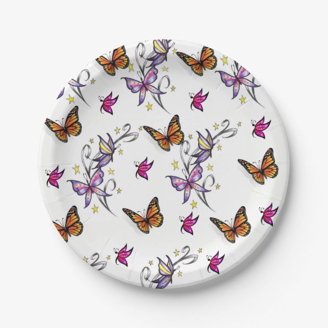 Paper plates Butterfly (Front)