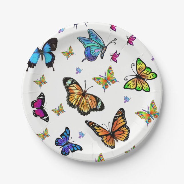 Paper plates Butterfly (Front)