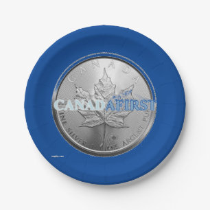 PAPER PLATES Canadafirst Fun Memorabilia