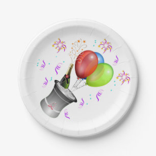 Paper Plates/Champagne Plate