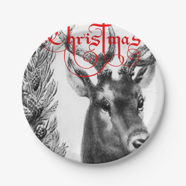 Paper plates Christmas (Front)