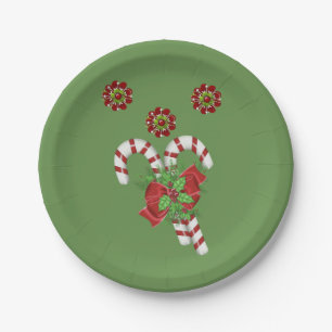 Paper plates Christmas