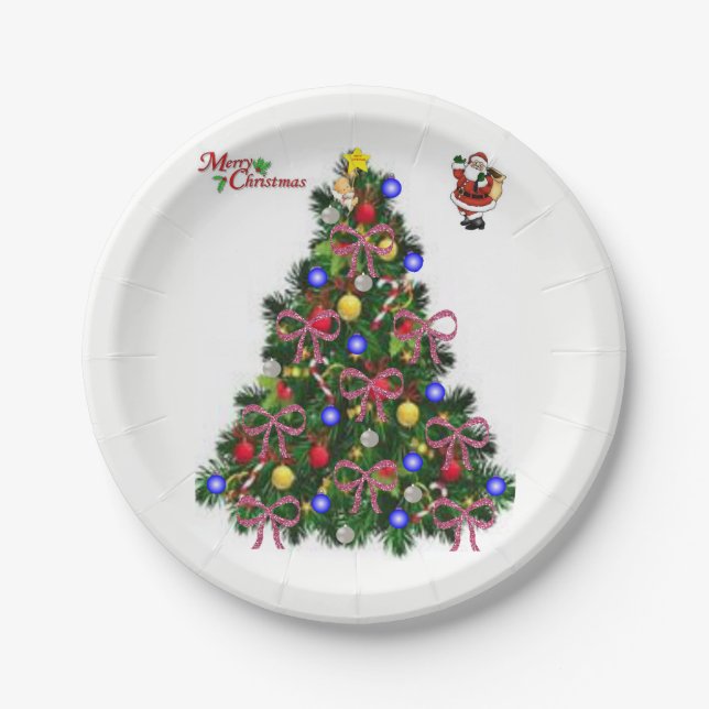 Paper plates Christmas (Front)