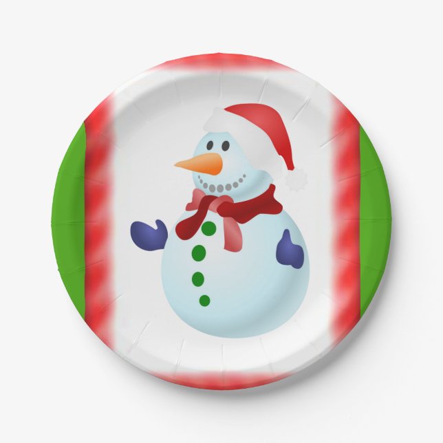 Paper plates Christmas (Front)