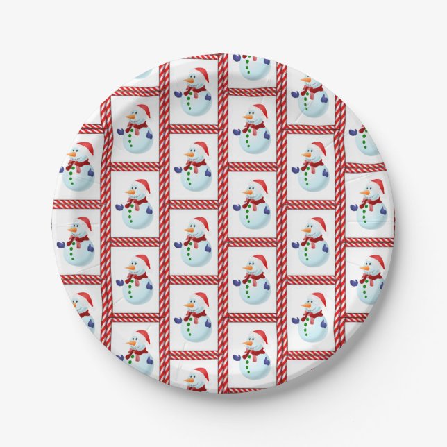 Paper plates Christmas (Front)