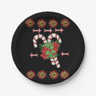 Paper plates Christmas