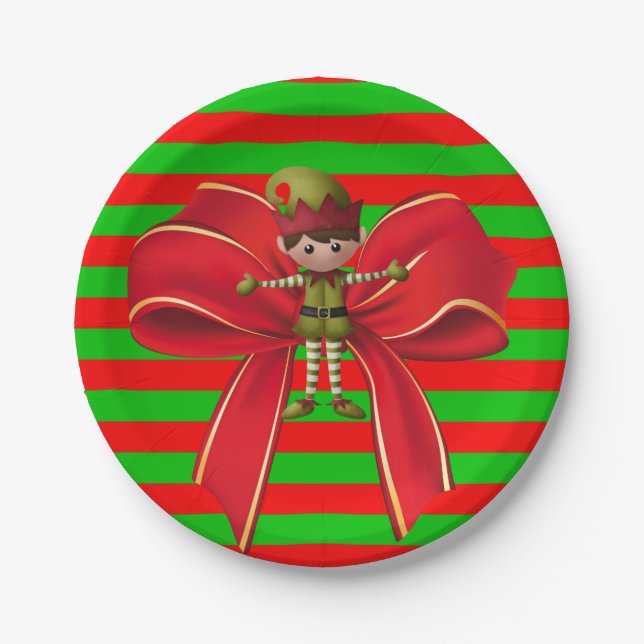 Paper plates Christmas (Front)