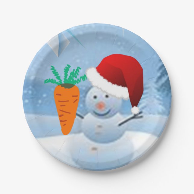 Paper plates Christmas (Front)