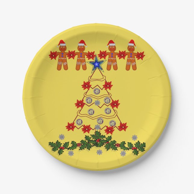 Paper plates Christmas (Front)