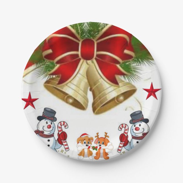 Paper plates Christmas (Front)