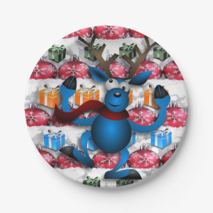 Paper plates Christmas