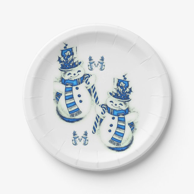 Paper plates Christmas (Front)