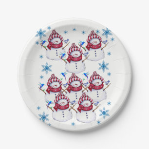 Paper plates Christmas
