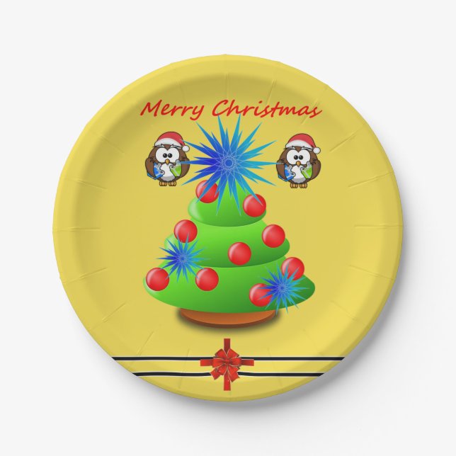Paper plates Christmas (Front)