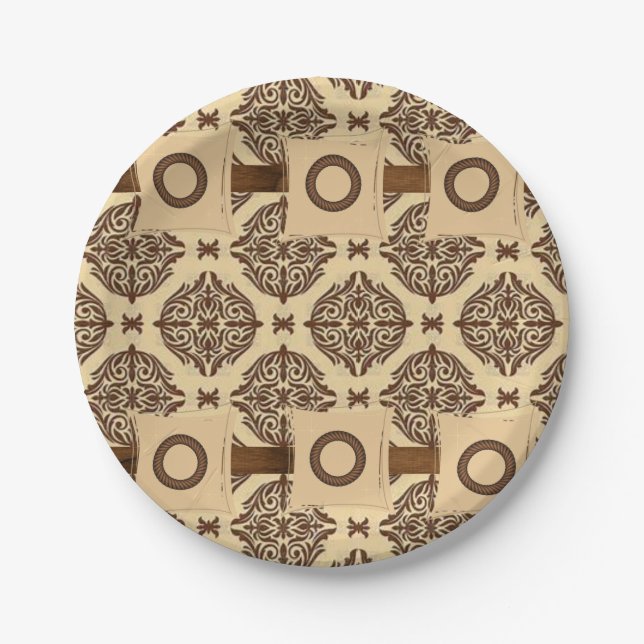 Paper plates Circular (Front)