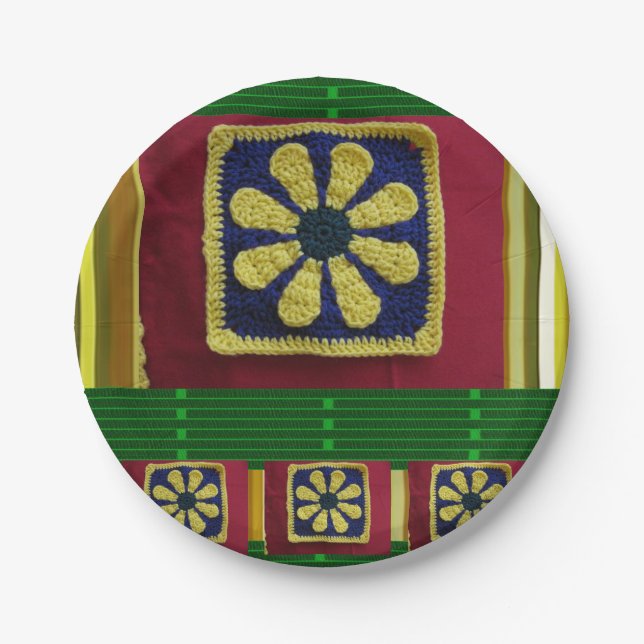 Paper plates Crochet (Front)