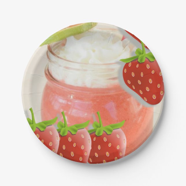 Paper plates Daiquiri (Front)