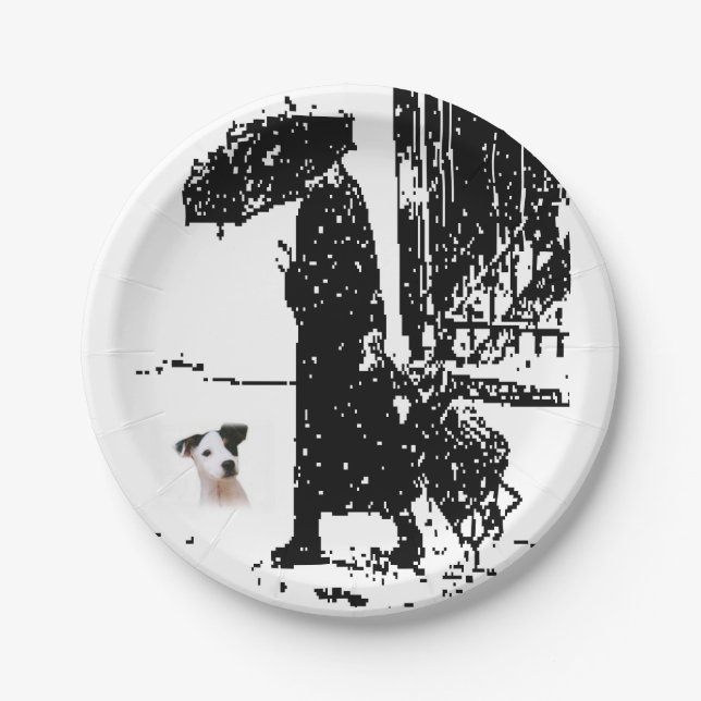 Paper plates Dog (Front)