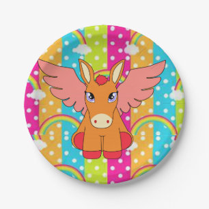 Paper plates Donkey