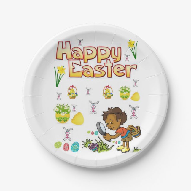Paper plates Easter (Front)