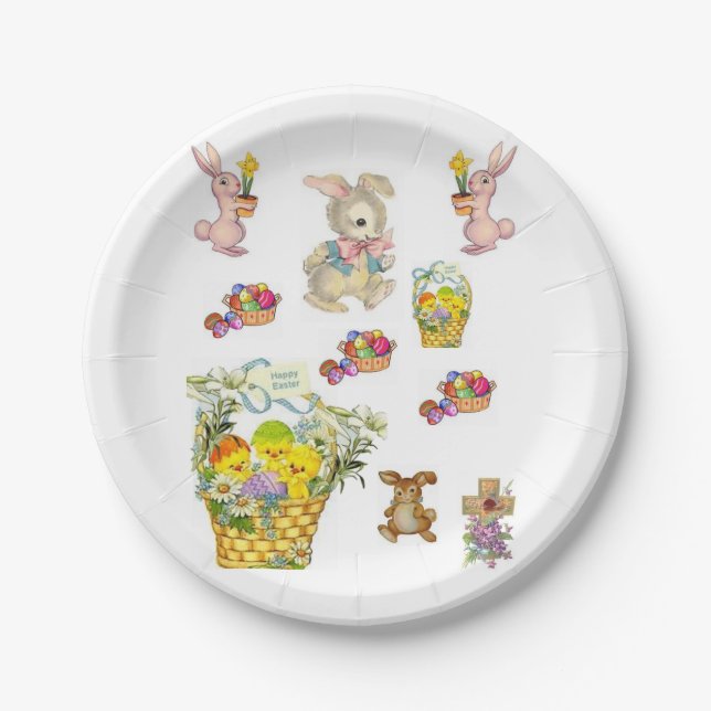 Paper plates Easter (Front)