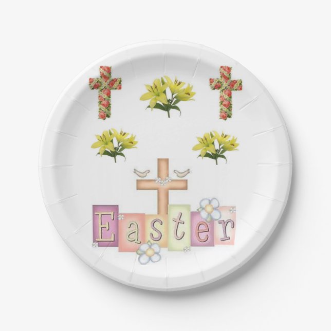Paper plates Easter (Front)