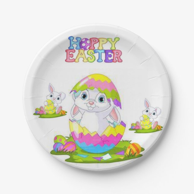 Paper plates Easter (Front)