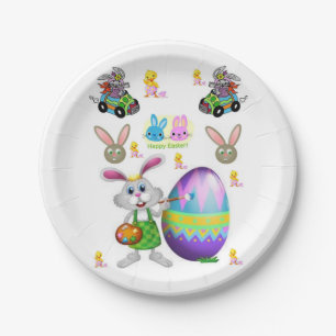 Paper plates Easter