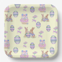 Paper Plates Easter Theme