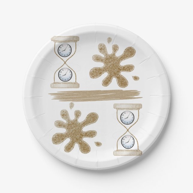 Paper plates Father's Day (Front)