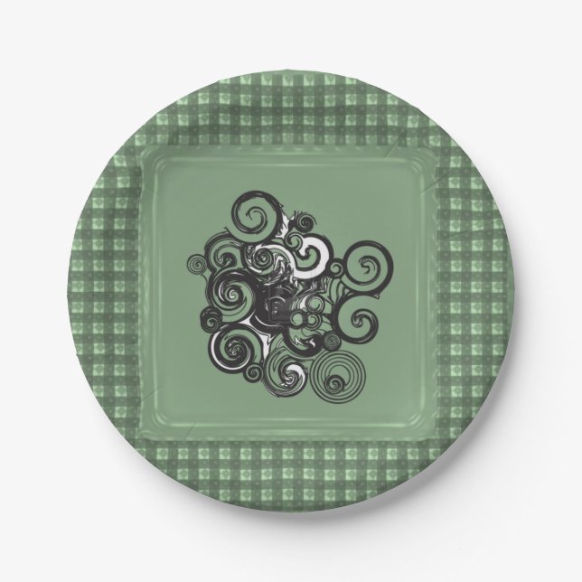 Paper plates Floral (Front)