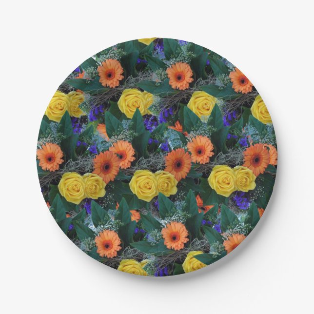 Paper Plates Floral (Front)